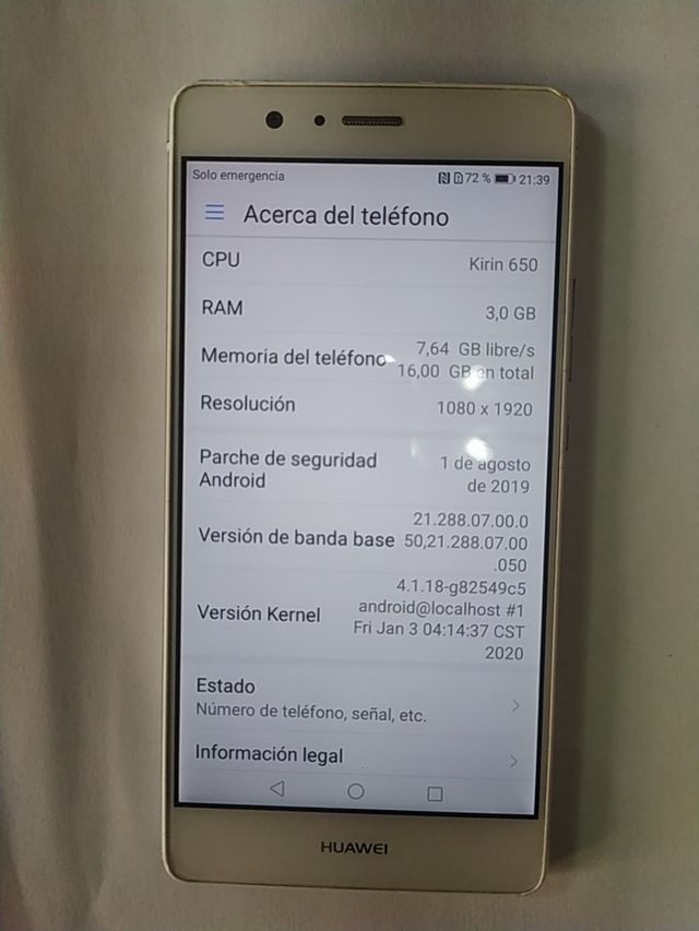 HUAWEI P9 LITE