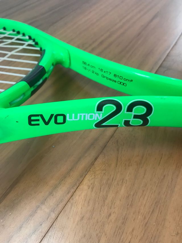 Raqueta de tenis niño