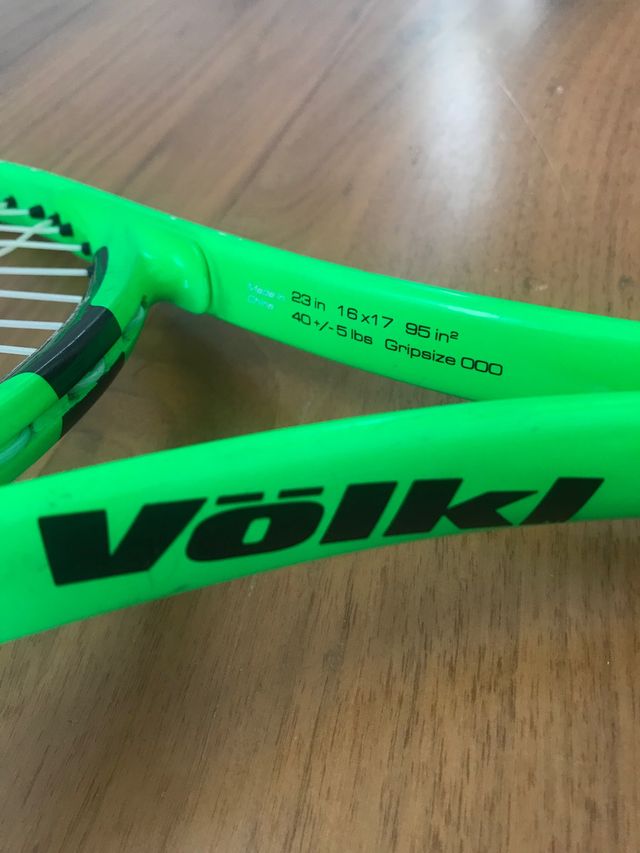 Raqueta de tenis niño