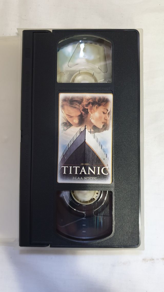 Pelicula Titanic VHS