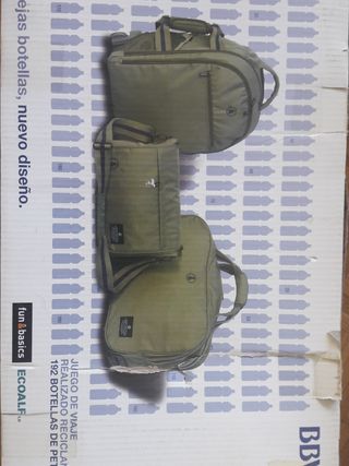 Juego maletas fun \u0026amp; basics ecoalf bbva de segunda mano por 90 EUR en  Madrid en WALLAPOP