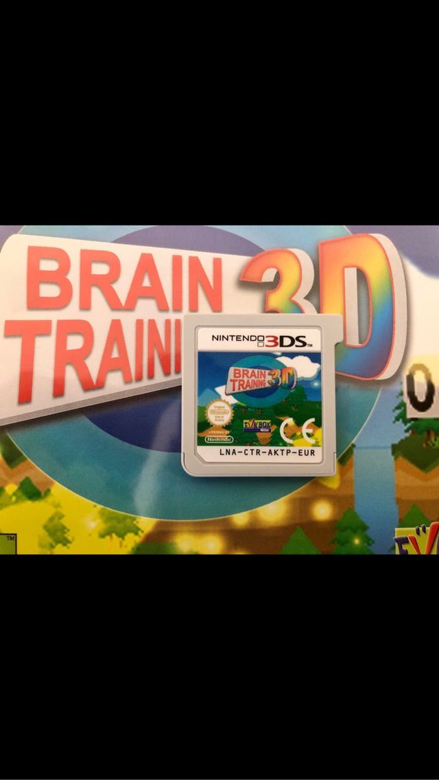 Brain Training 3D. Nintendo 3ds 