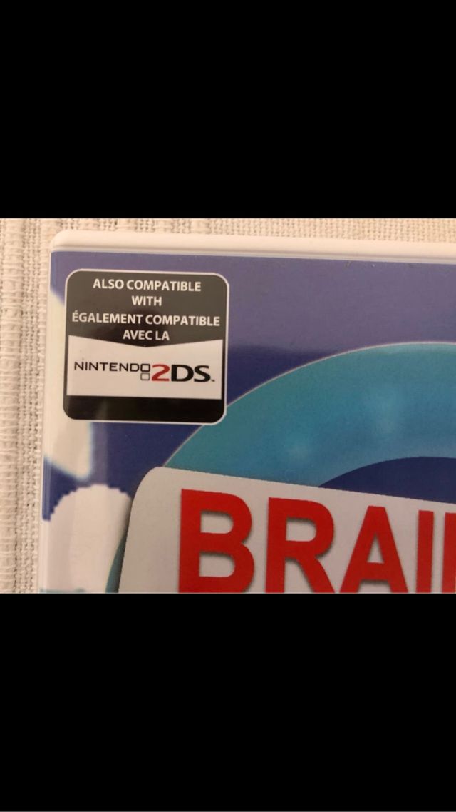 Brain Training 3D. Nintendo 3ds 