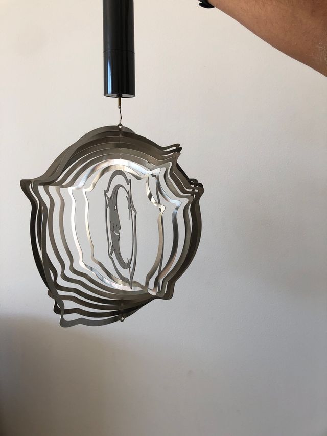 Movil giratorio decorativo sol i luna, a pilas