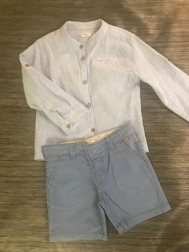 Conjunto vestir niño