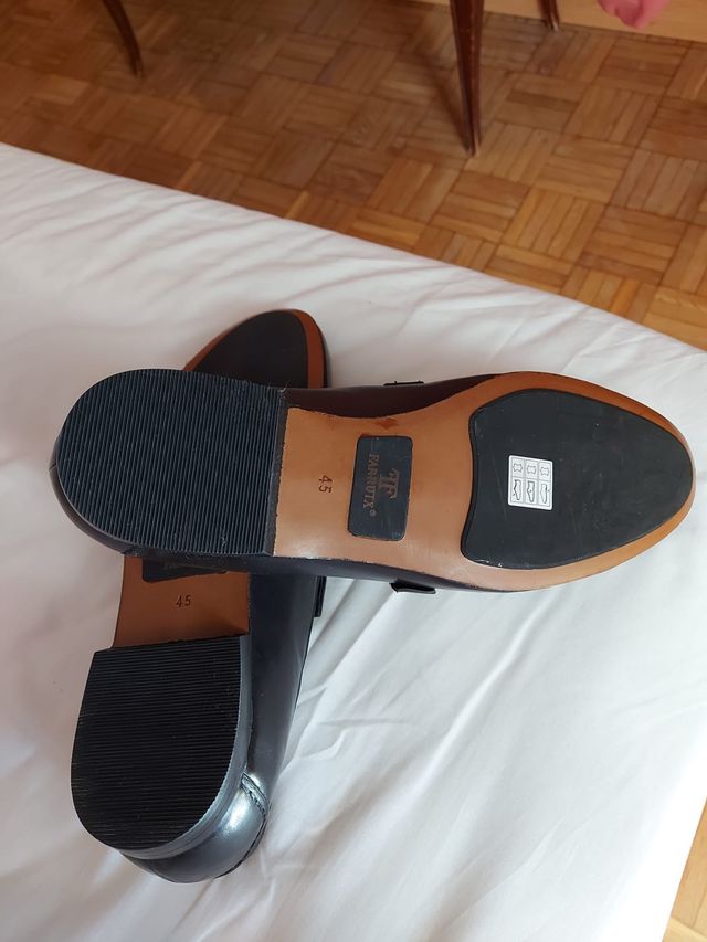 Nuevo! Farrutx Zapatos Mocasines Piel fina T45