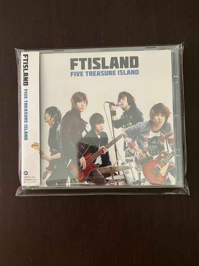 FTIsland Five treasure island album japan CD