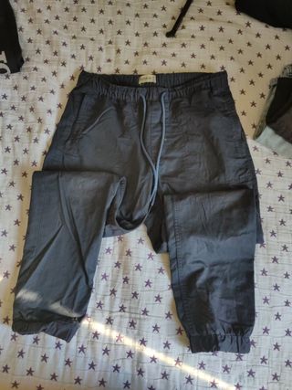 Pantalón jogger wide leg | Pantalones PULL\u0026BEAR Hombre - Thecampingcentral