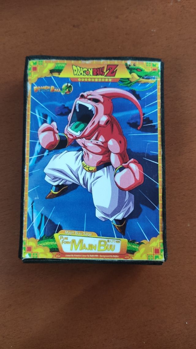 Carta de Monstruo Buu dragón ball 3D