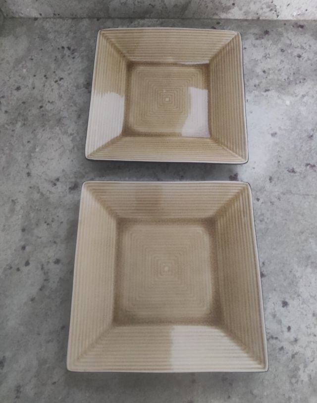 Pack dos platos/fuentes nuevos