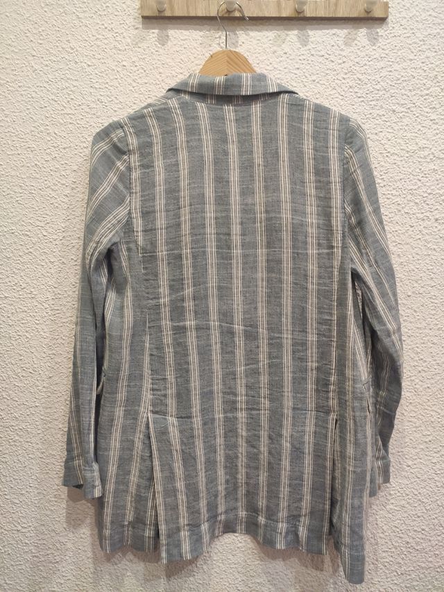 Blazer mango lino