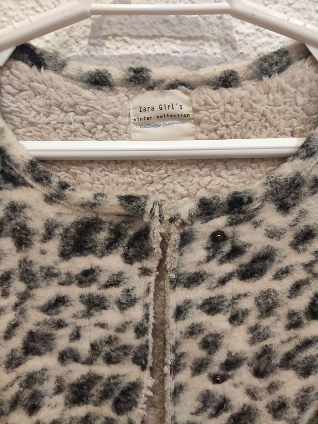 Abrigo borreguito Zara Kids