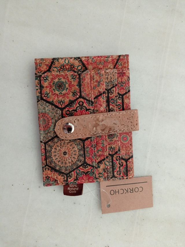 tarjetero corcho natural 