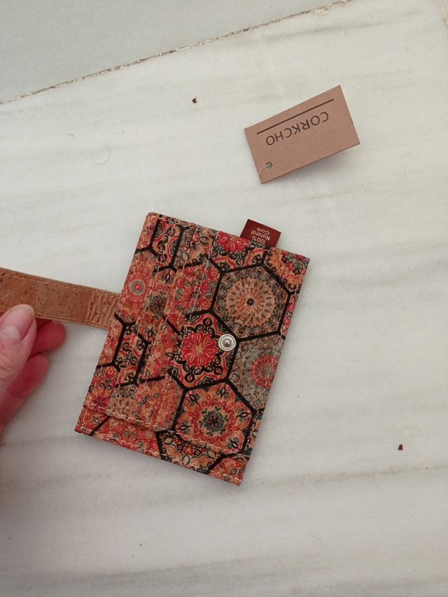 tarjetero corcho natural 