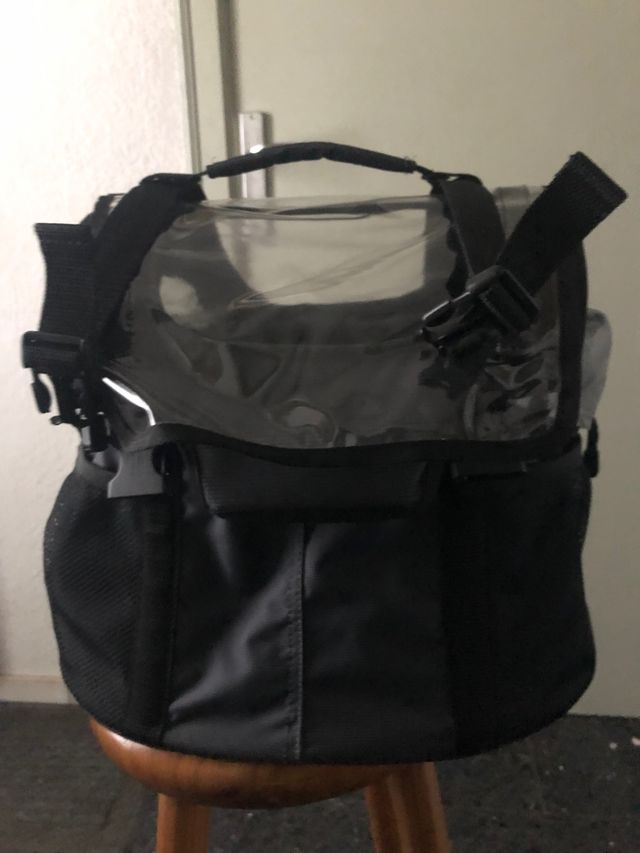 Cesta de bicicleta para mascotas