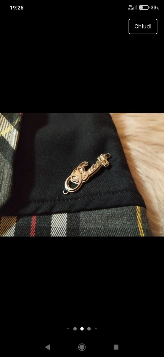 Minigonna scozzese B.Weij - IT 40 Made in Italy