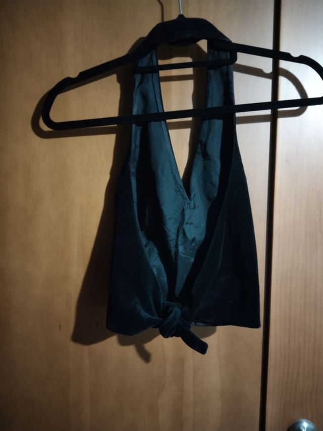 corpiño terciopelo "Mango"