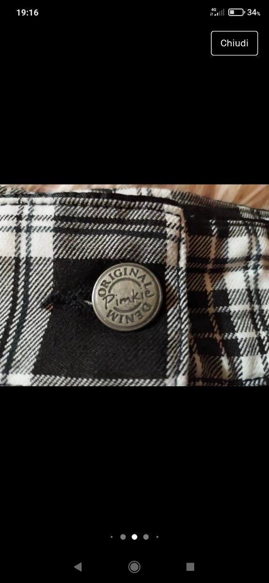 Minigonna Originale Pimkie Denim - Taglia I 42