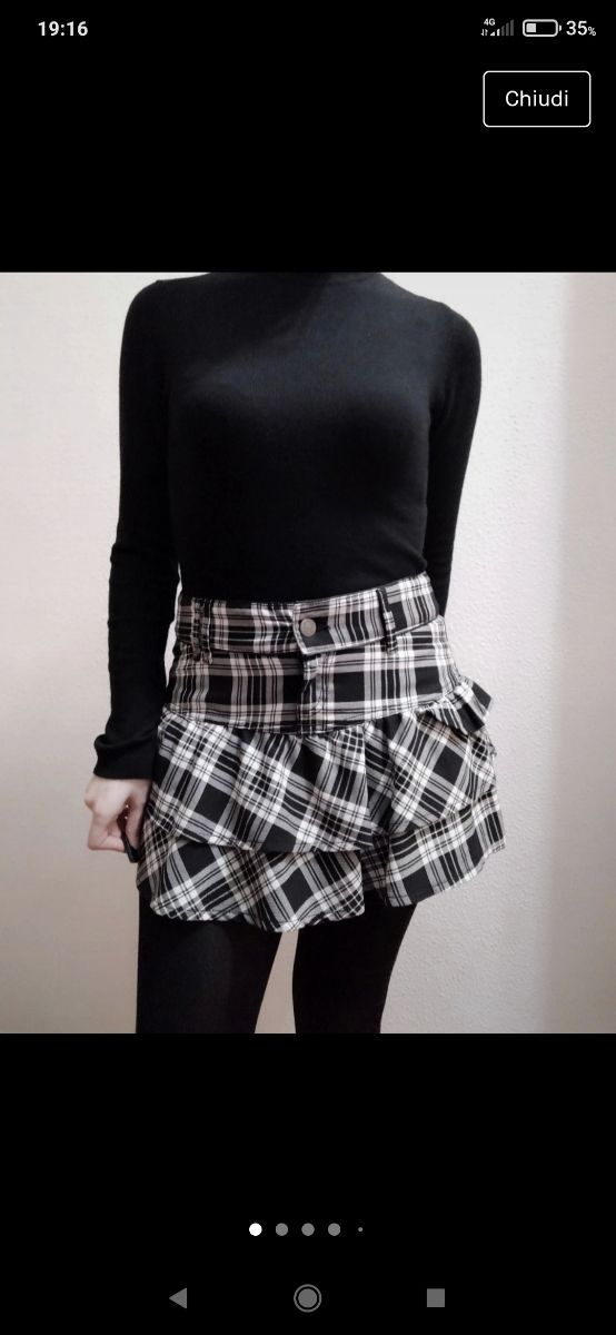 Minigonna Originale Pimkie Denim - Taglia I 42