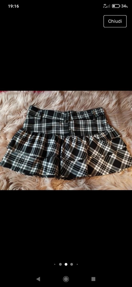 Minigonna Originale Pimkie Denim - Taglia I 42