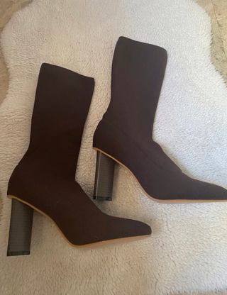 Botas calcetín SHEIN de segunda mano por 12 EUR en Colmenar Viejo en  WALLAPOP