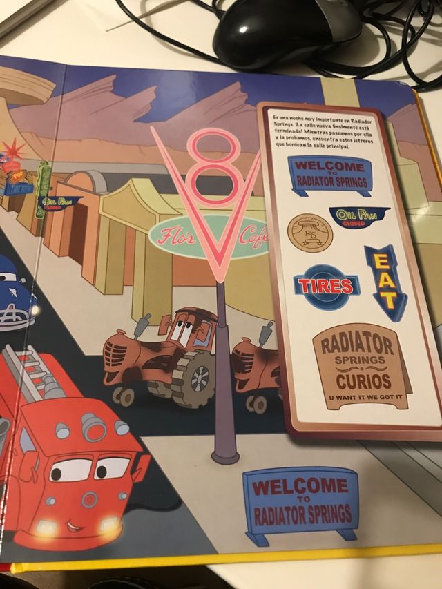 Libro de Cars
