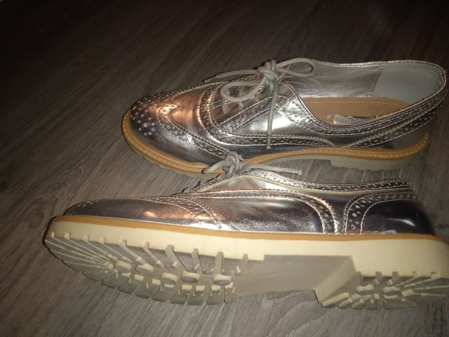 Zapatos plateados t39