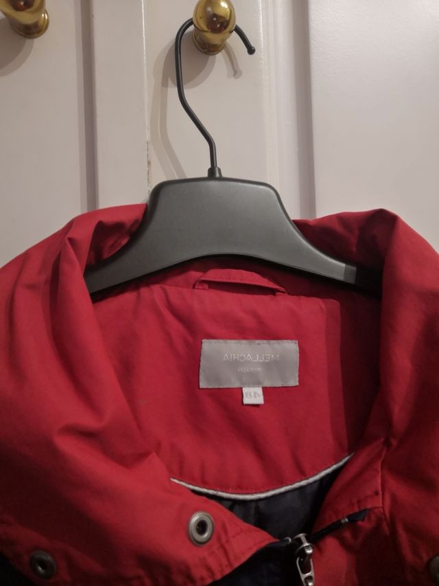 chubasquero clásico azul marino talla 46