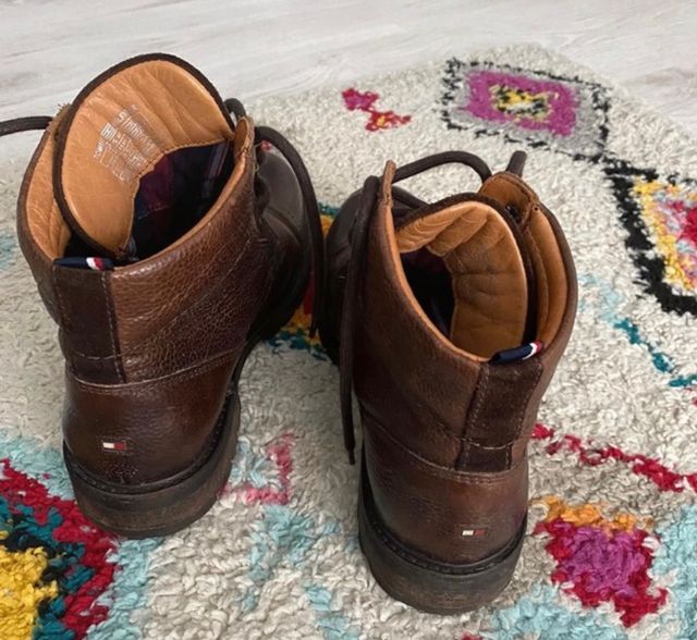 Botas hombre de cuero