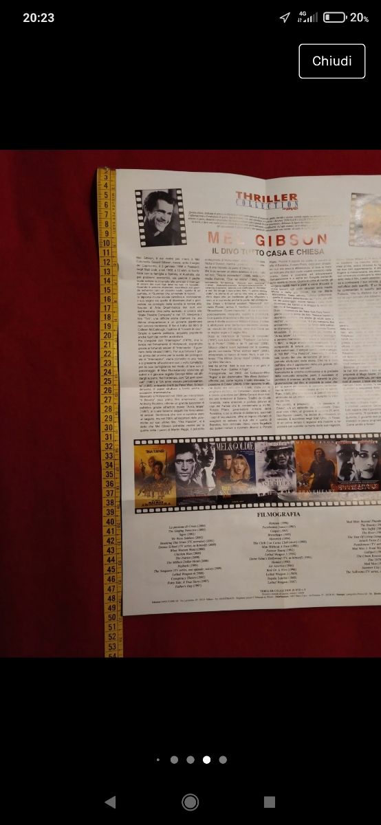 Poster Mel Gibson - Ransom Il Riscatto 49x35cm