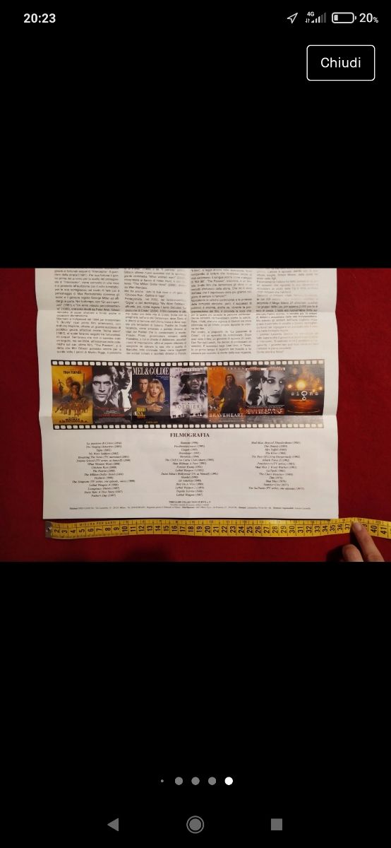 Poster Mel Gibson - Ransom Il Riscatto 49x35cm