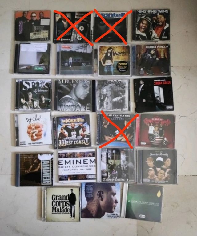 CDs HIP-HOP variados