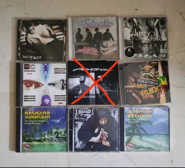 CDs HIP-HOP variados