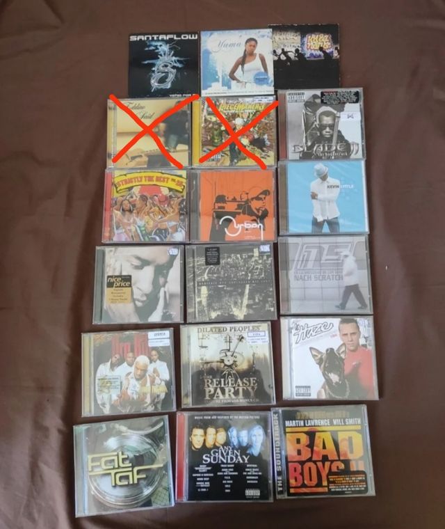 CDs HIP-HOP variados