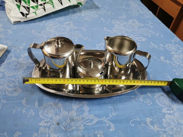 JUEGO CAFE O TE INOX BRA