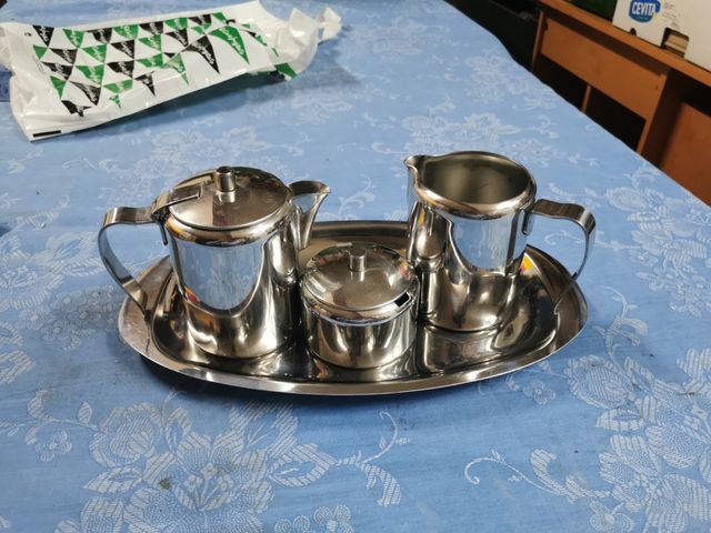 JUEGO CAFE O TE INOX BRA