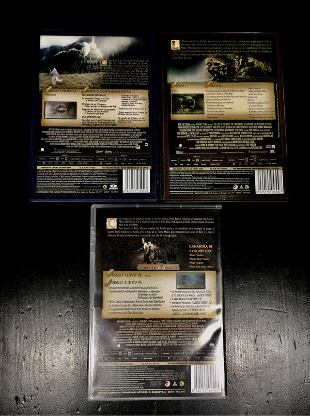 Trilogía El señor de los anillos