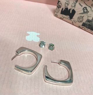PENDIENTES CRIOLLAS TOUS PLATA 925 nuevos