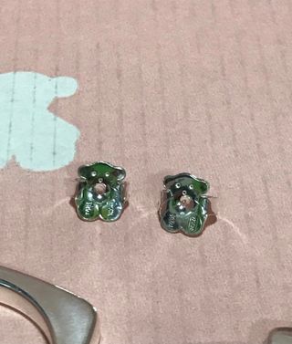 PENDIENTES CRIOLLAS TOUS PLATA 925 nuevos