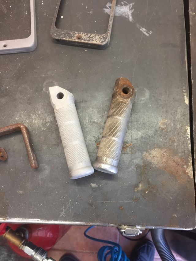 Servicio de chorreado de arena