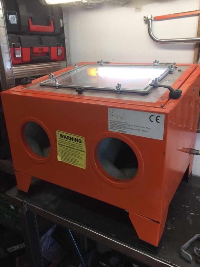 Servicio de chorreado de arena