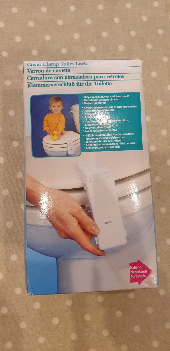 Cerradura WC seguro niños/as