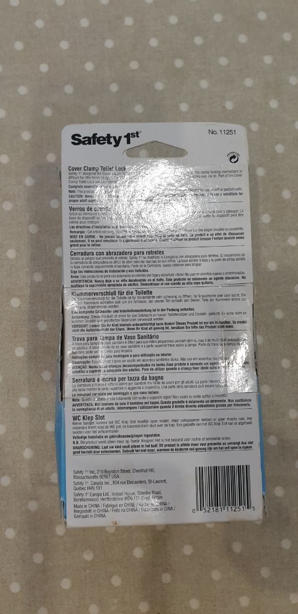 Cerradura WC seguro niños/as