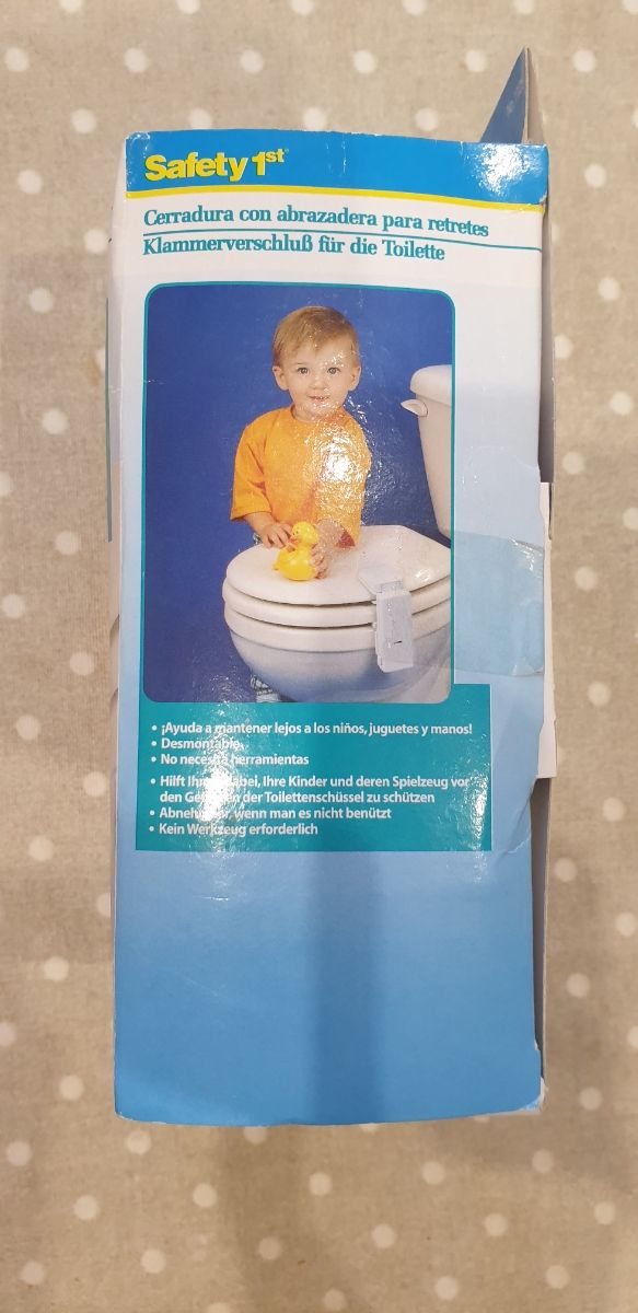 Cerradura WC seguro niños/as