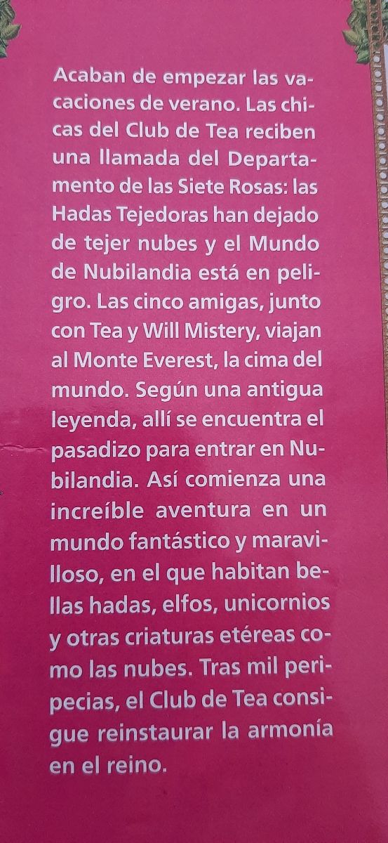 Tea Stilton El secreto de las hadas de las nubes