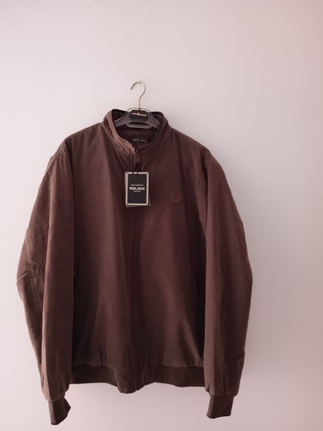 Cazadora color marrón Talla XXL