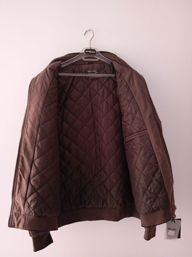 Cazadora color marrón Talla XXL