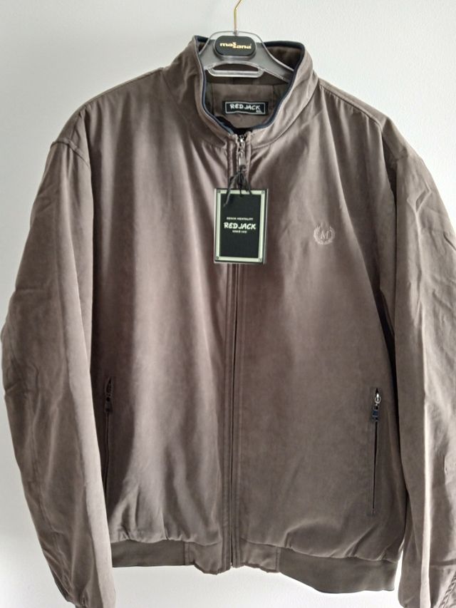 Cazadora color marrón Talla XXL