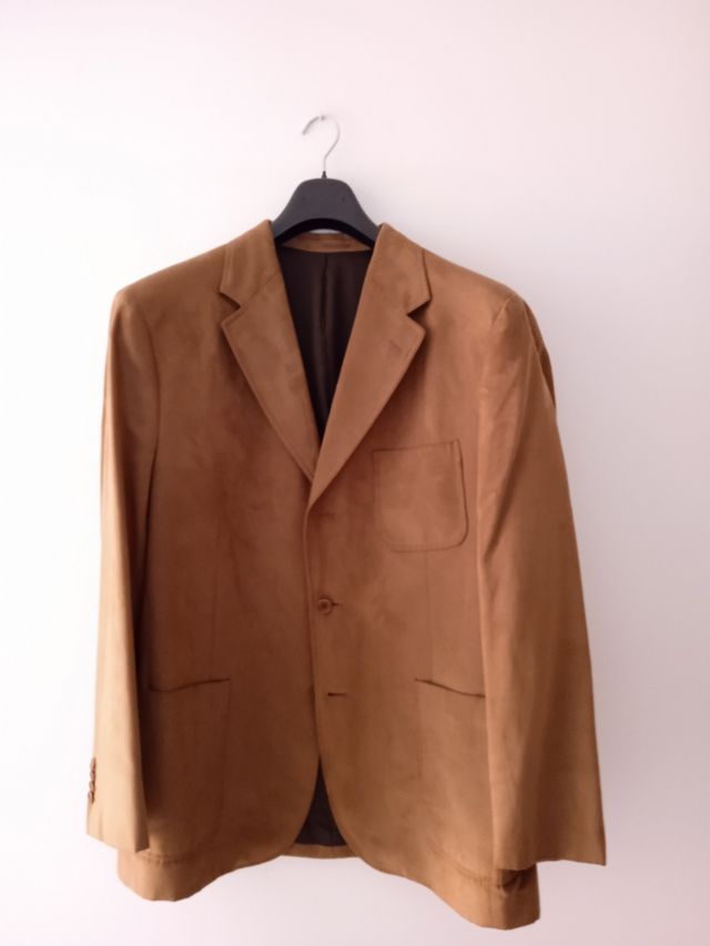 Cortefiel Americana marrón claro