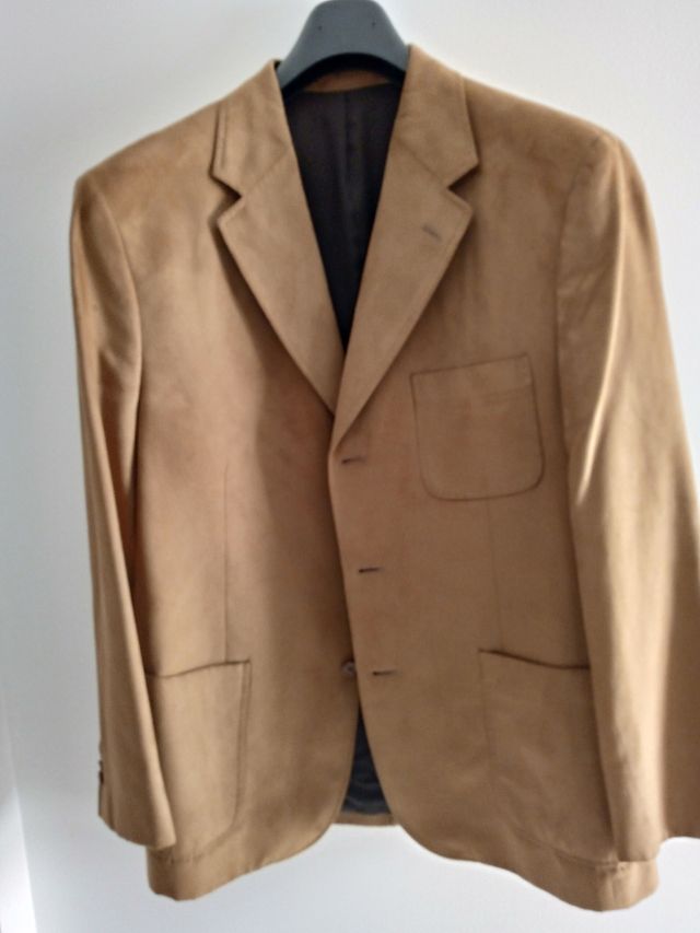 Cortefiel Americana marrón claro